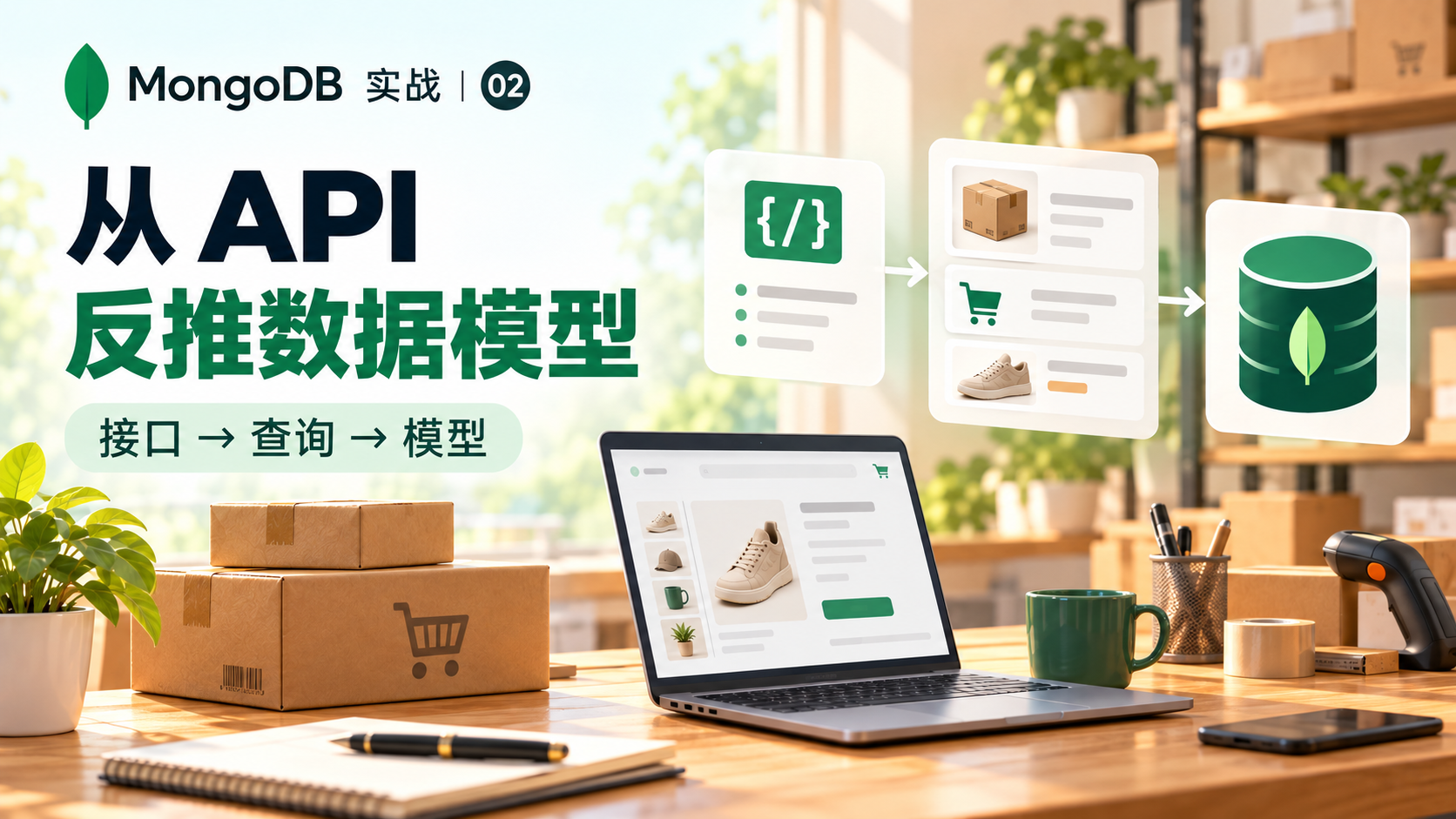 MongoDB 电商实战 02｜从 API 反推数据模型：先做一个商品列表封面